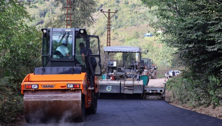 Aybastı’nın yollarına Büyükşehir imzası