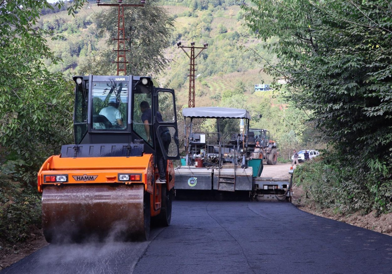 Aybastı’nın yollarına Büyükşehir imzası