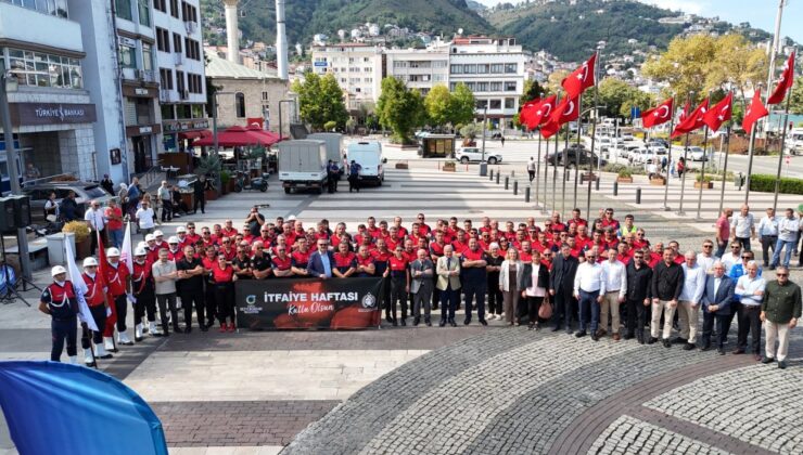Ordu’da İtfaiye Haftası coşkusu