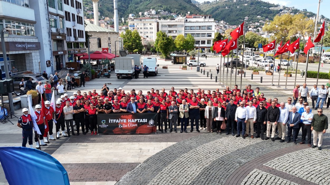 Ordu’da İtfaiye Haftası coşkusu