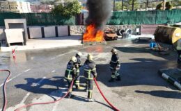 Geleceğin itfaiyecilerine eğitim