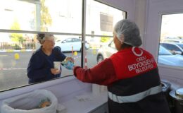 Hastane koridorlarında güne sıcak bir başlangıç